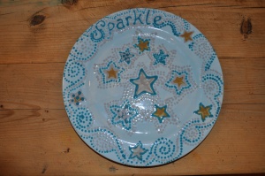 Our "SPARKLE" Plate